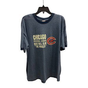 Ebbets Field Flannels Chicago Whales Federal League T-Shirt Cubs XL